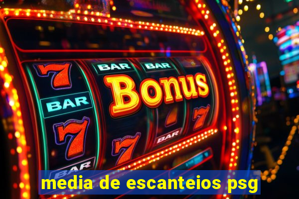 media de escanteios psg
